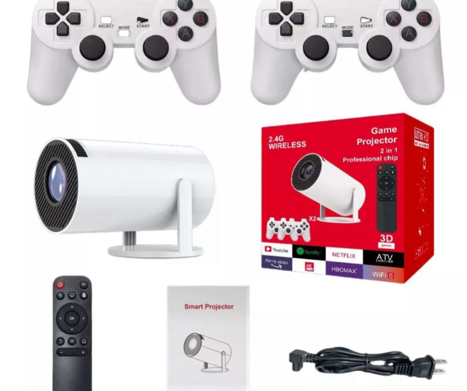 PROYECTOR CON JUEGOS 2EN1 PROFESSIONAL CHIP 2.4 WIRELESS.