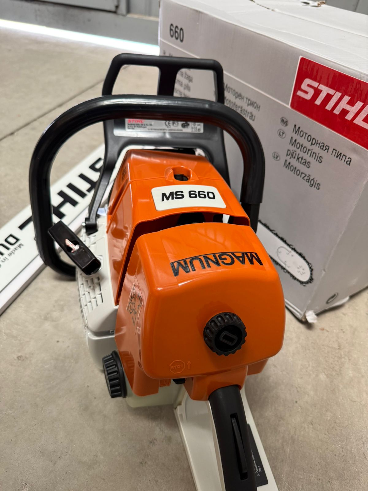MOTOSIERRA MS 660 STIHL