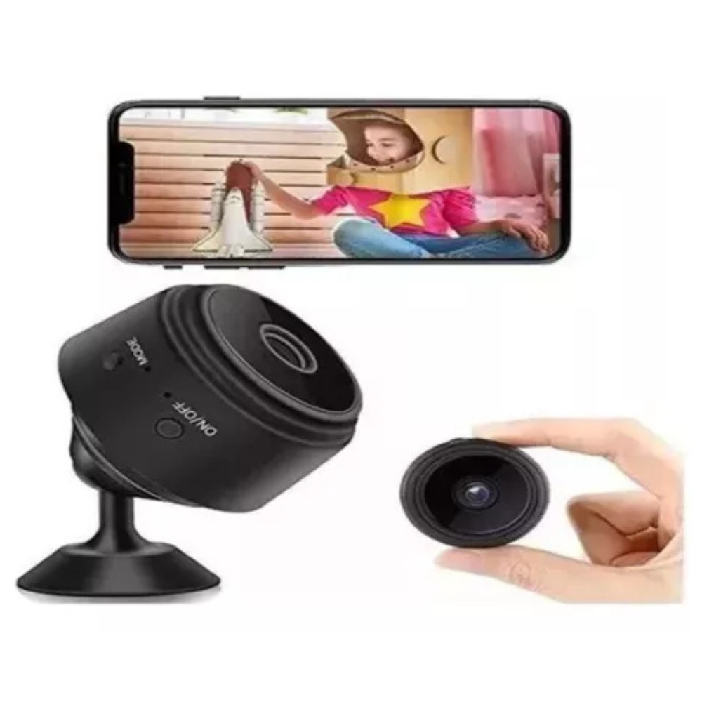 MINI CAMARA DE SEGURIDAD WIFI HD WIRELES