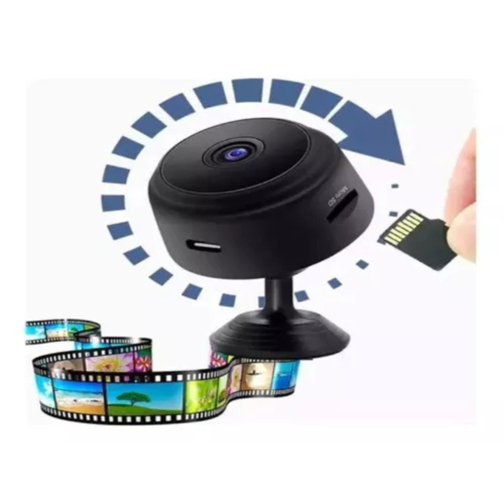 MINI CAMARA DE SEGURIDAD WIFI HD WIRELES