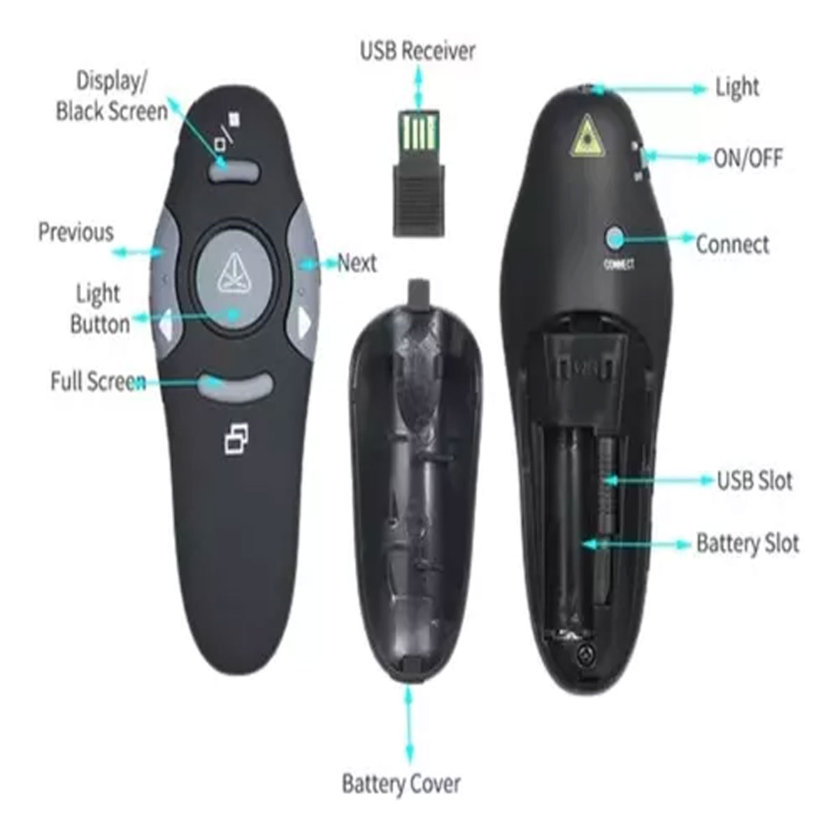 Apuntador Laser Presentador Diapositiva