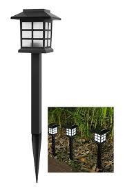 Pack 2 Unds Lamparas De Jardin Estaca